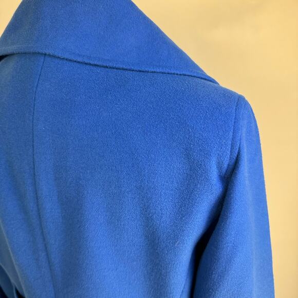 TOMMY GIRL by Tommy Hilfiger | Blue Double Breasted Pea Coat | Women's Large - Picture 13 of 13